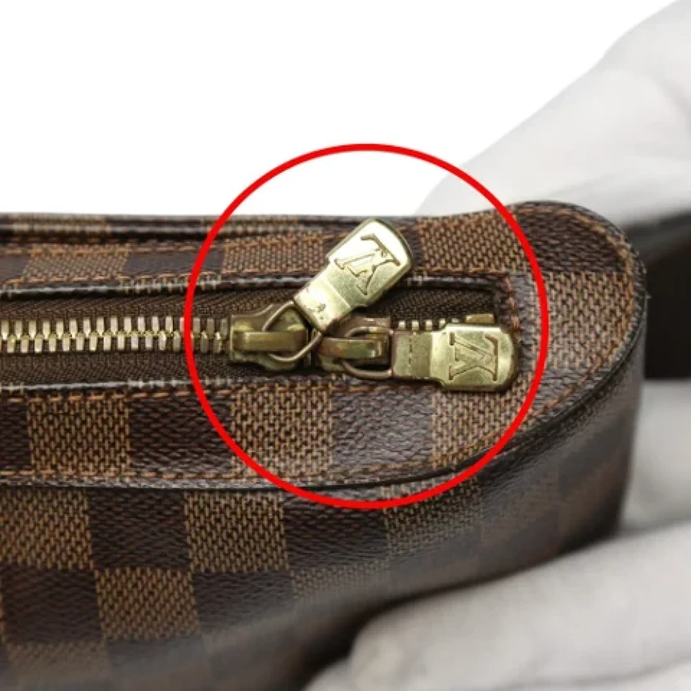 Louis Vuitton Vintage Pre-owned Canvas shoulder-bags Brown Dames