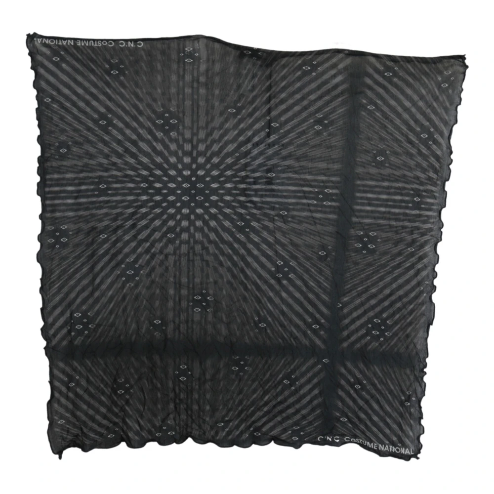 Costume National , Scarves, Female, Black, One Size, Viscose Foulard