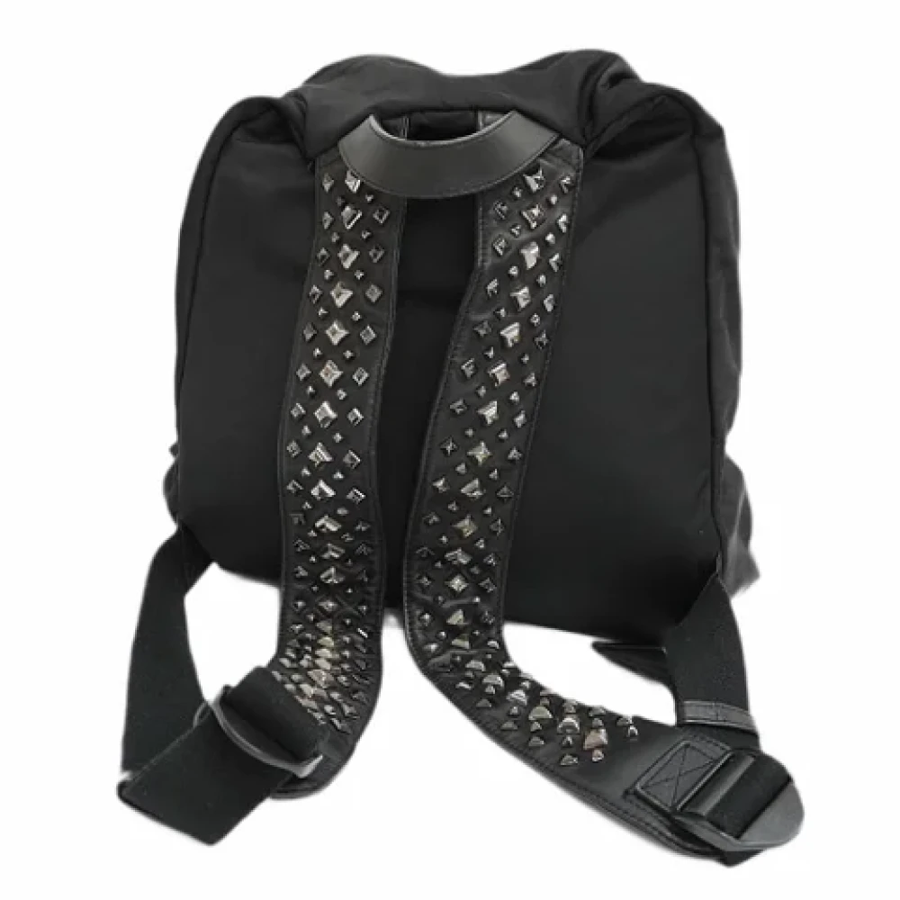 Givenchy Pre-owned Fabric backpacks Black Dames