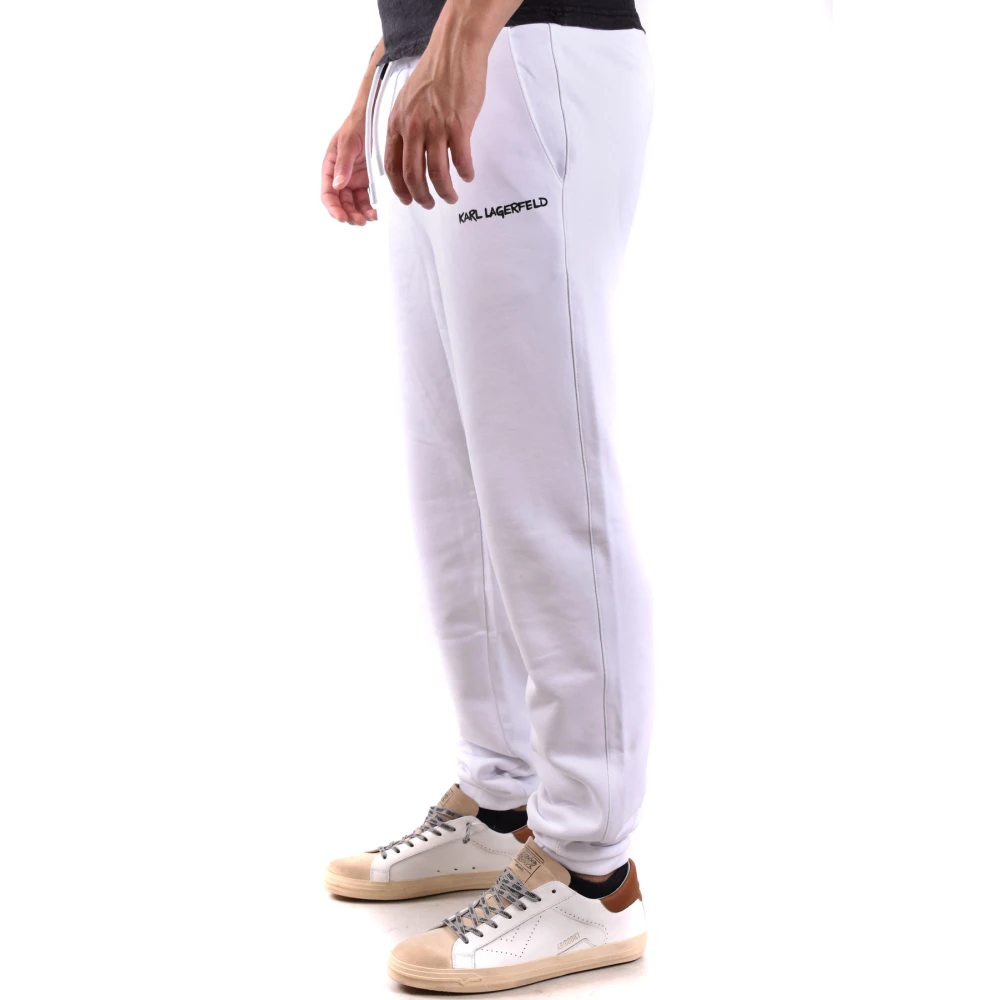 Karl Lagerfeld Jump Sweats Stijlvol en Comfortabel White Heren