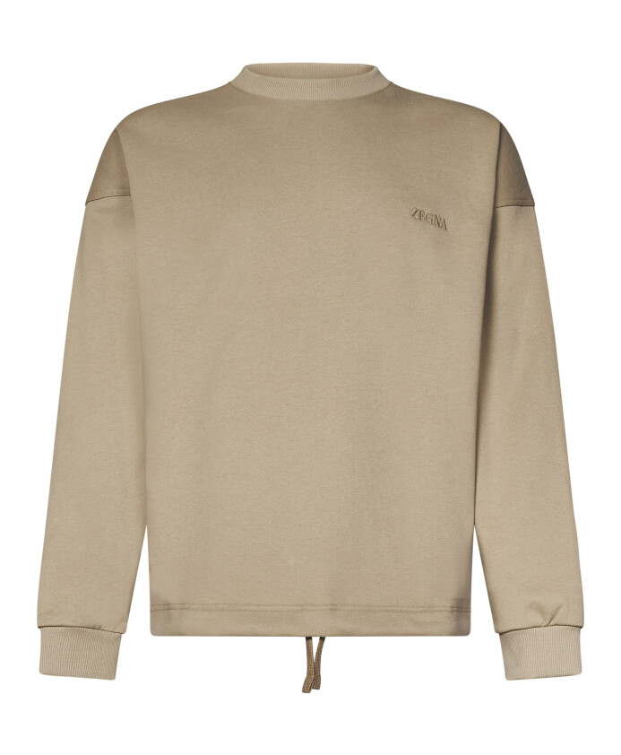 pull-beige-avec-col-rond-cotele