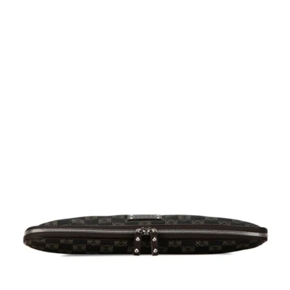 Loewe Pre-owned Canvas handbags Black Dames