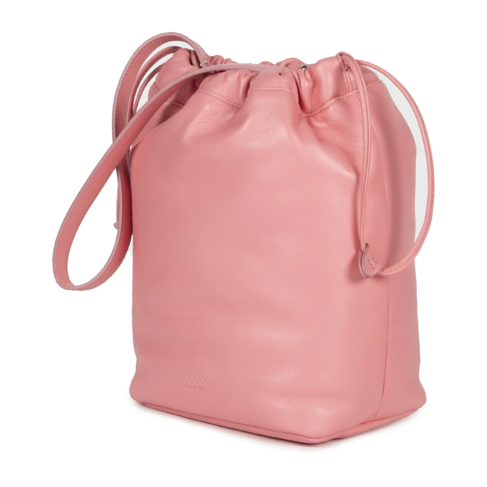 Douuod Woman Roze Bucket Tas met Verstelbare Band Pink Dames