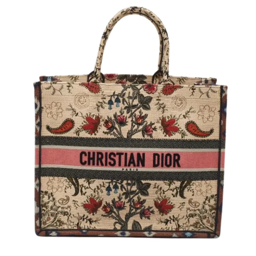 Dior Vintage Pre-owned Canvas totes Multicolor Dames
