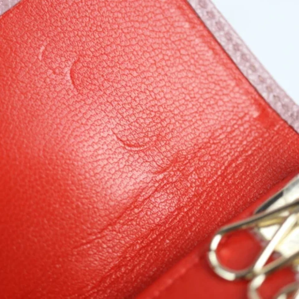 Bvlgari Vintage Pre-owned Leather key-holders Pink Dames