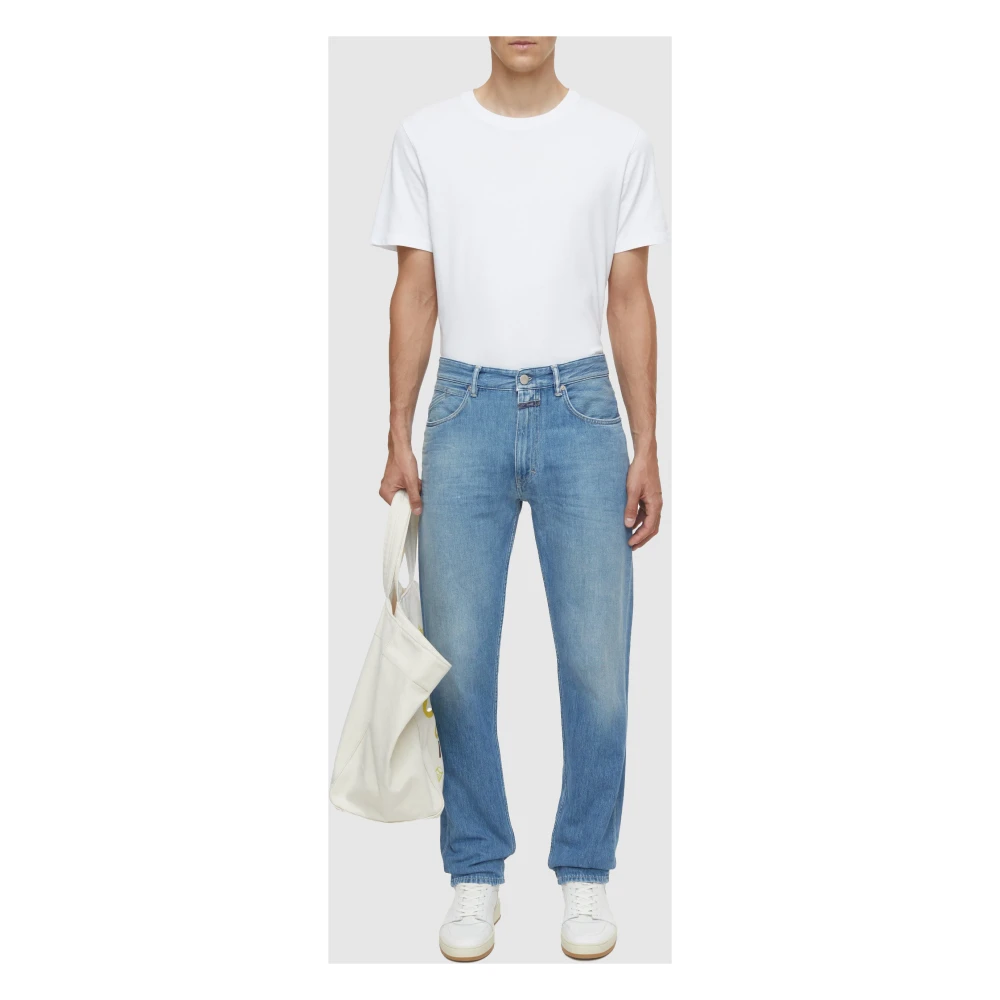 closed Straight Jeans Blue Heren