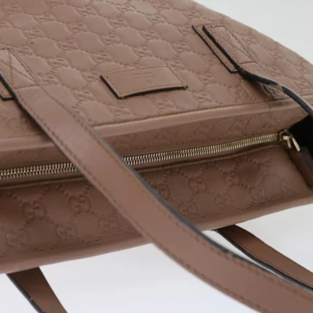 Gucci Vintage Pre-owned Canvas gucci-bags Pink Dames