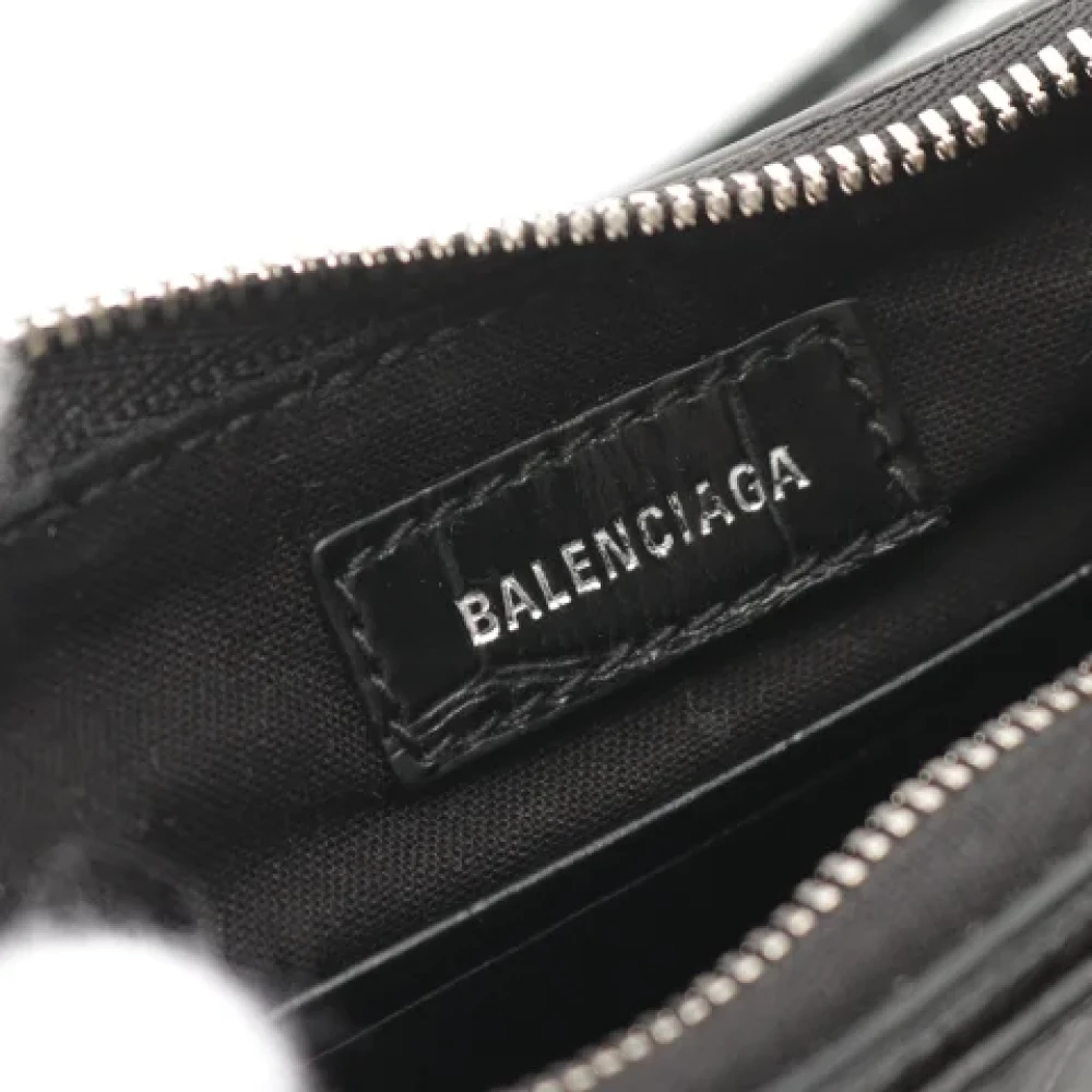 Balenciaga Vintage Pre-owned Leather balenciaga-bags Black Dames