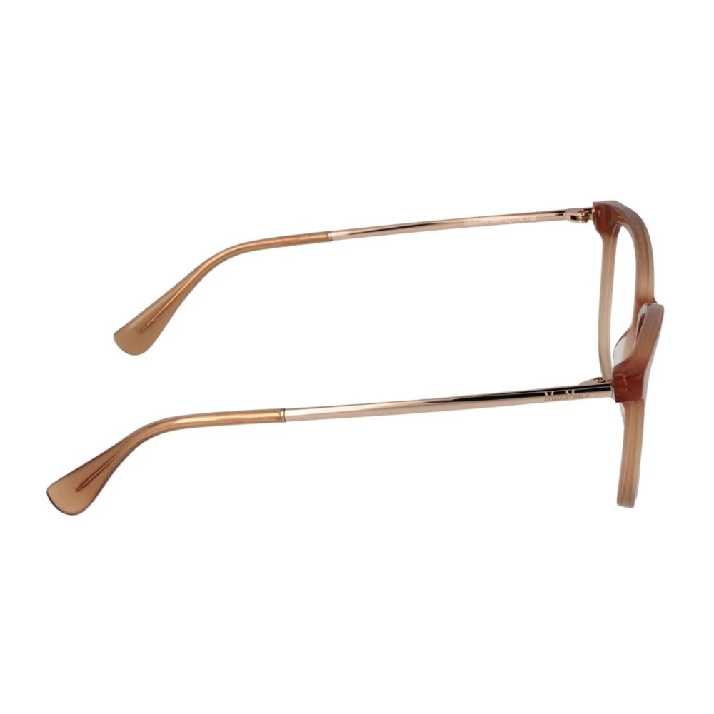 Max Mara Bruine Butterfly Acetaat Optische Frames Brown Dames