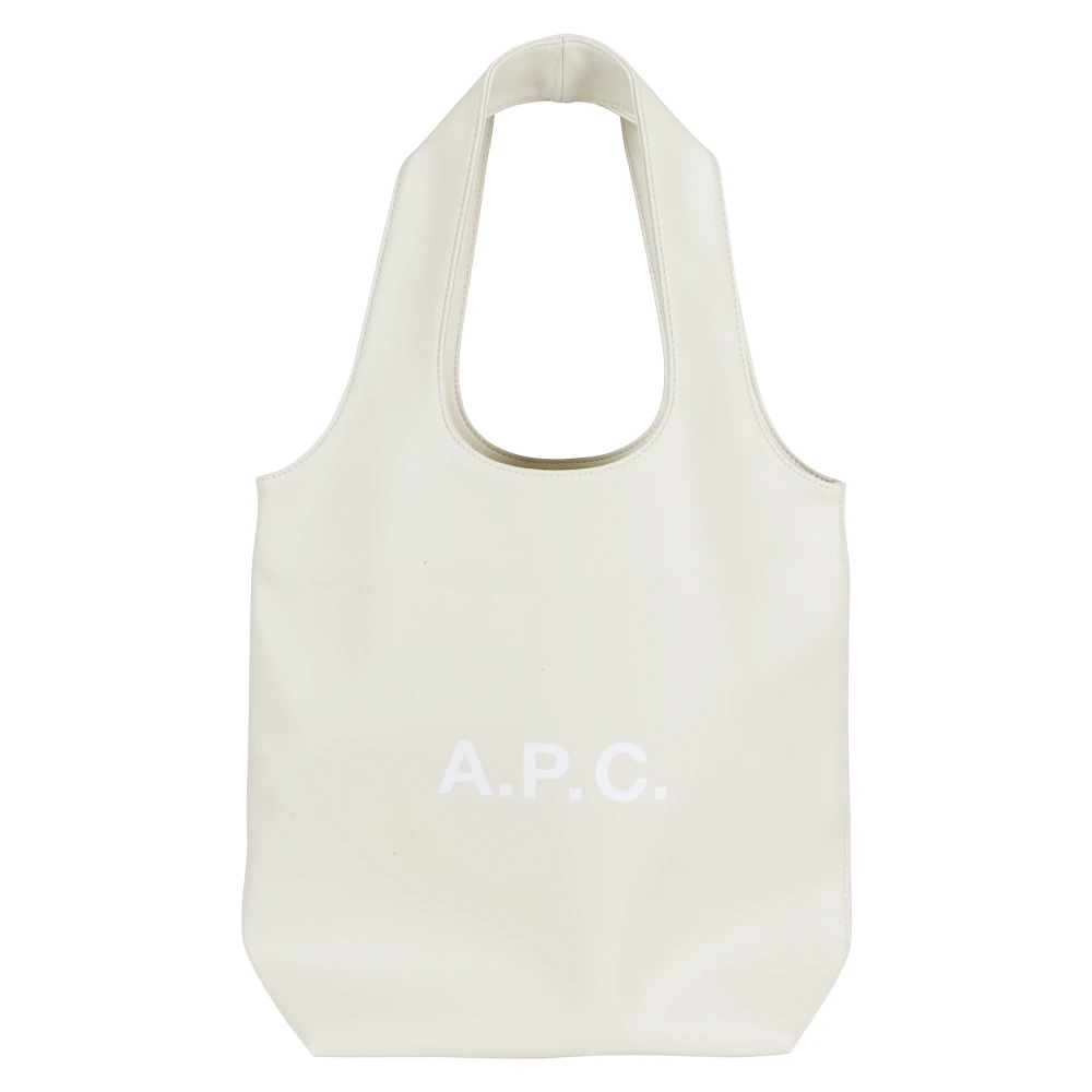 A.p.c. Kvinno Vit Väskor Dam, One Size, Tote Ninon Small