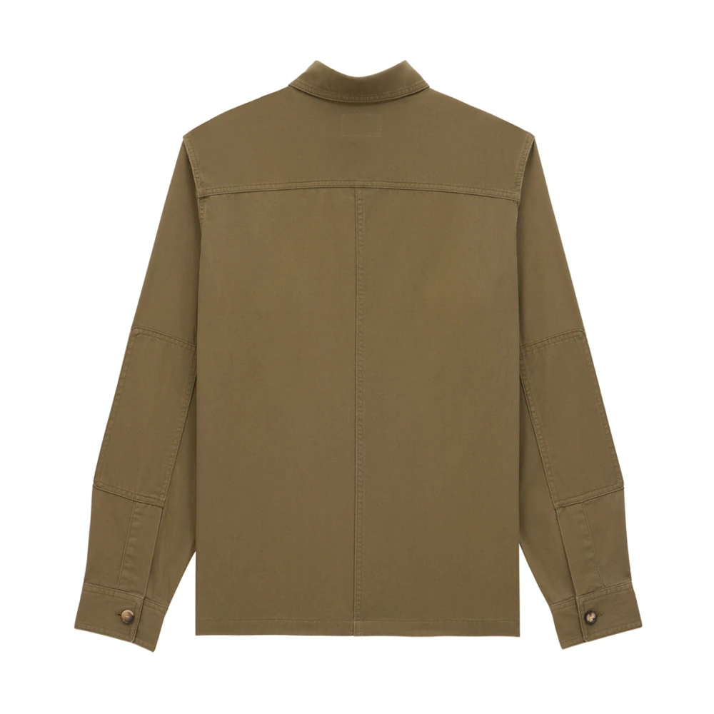 Saint Laurent Groen overhemd met knopen en zakken Green Heren