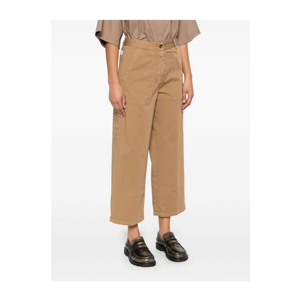 Nine In The Morning Kameel Jeans voor Vrouwen Brown Dames