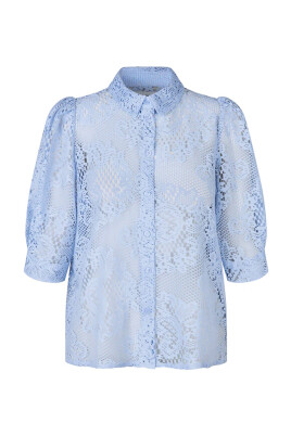 elegant-dusty-blue-spets-skjorta