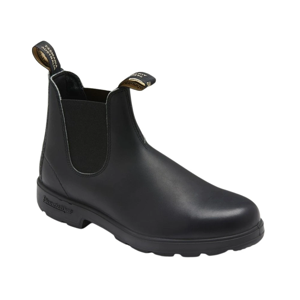 Blundstone Klassiska svarta Chelsea-boots i läder Black, Herr