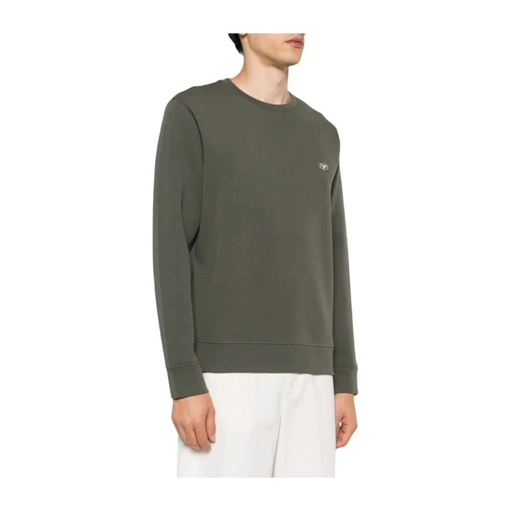 Emporio Armani Crewneck Sweatshirt Green Heren