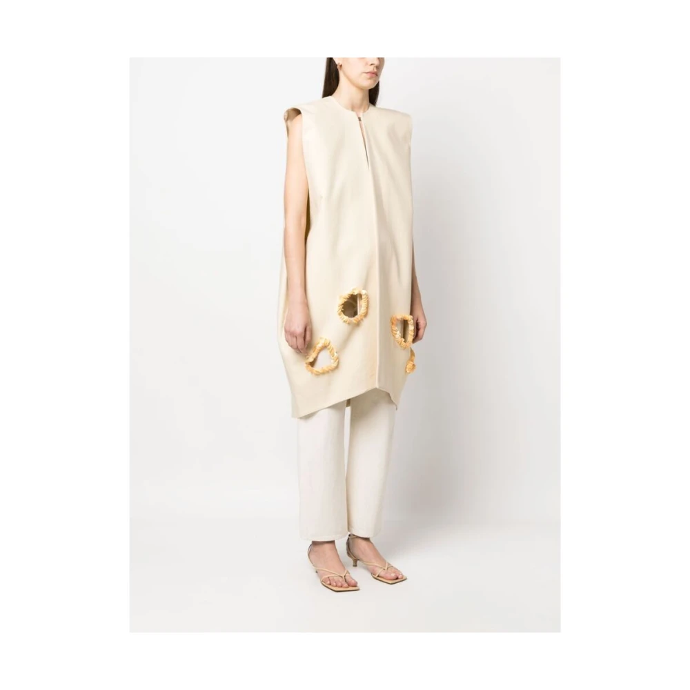 Calcaterra Capes Beige Dames
