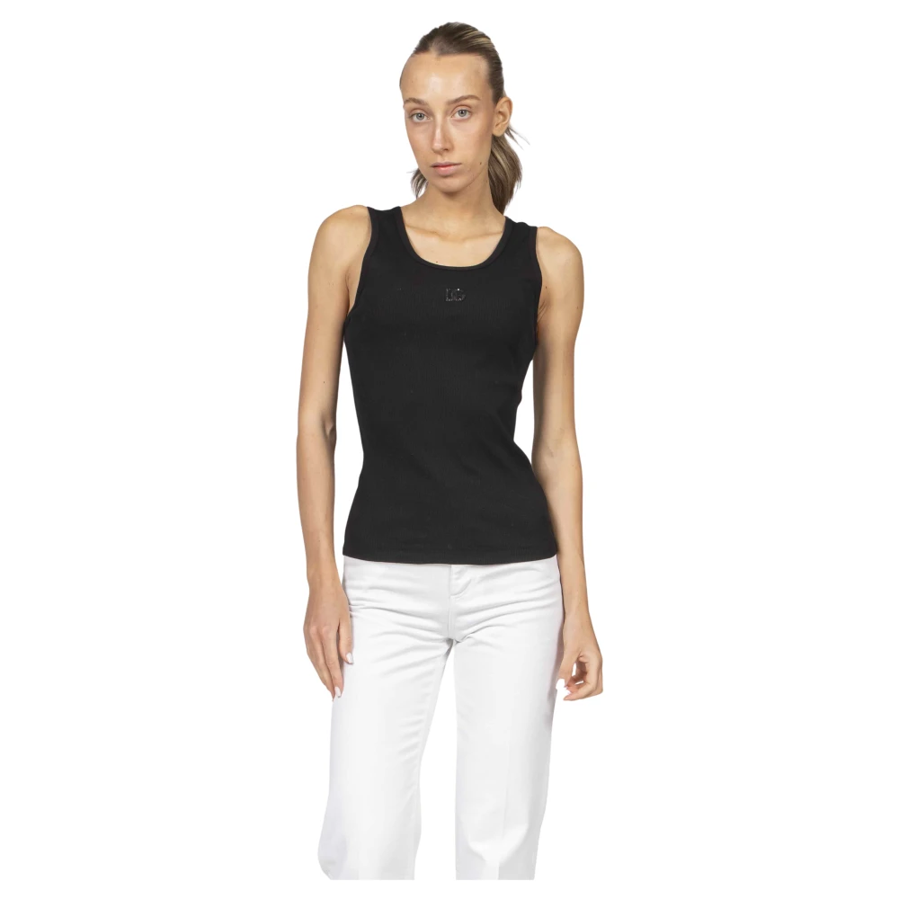 Dolce & Gabbana Donna Nero Top, M, New,