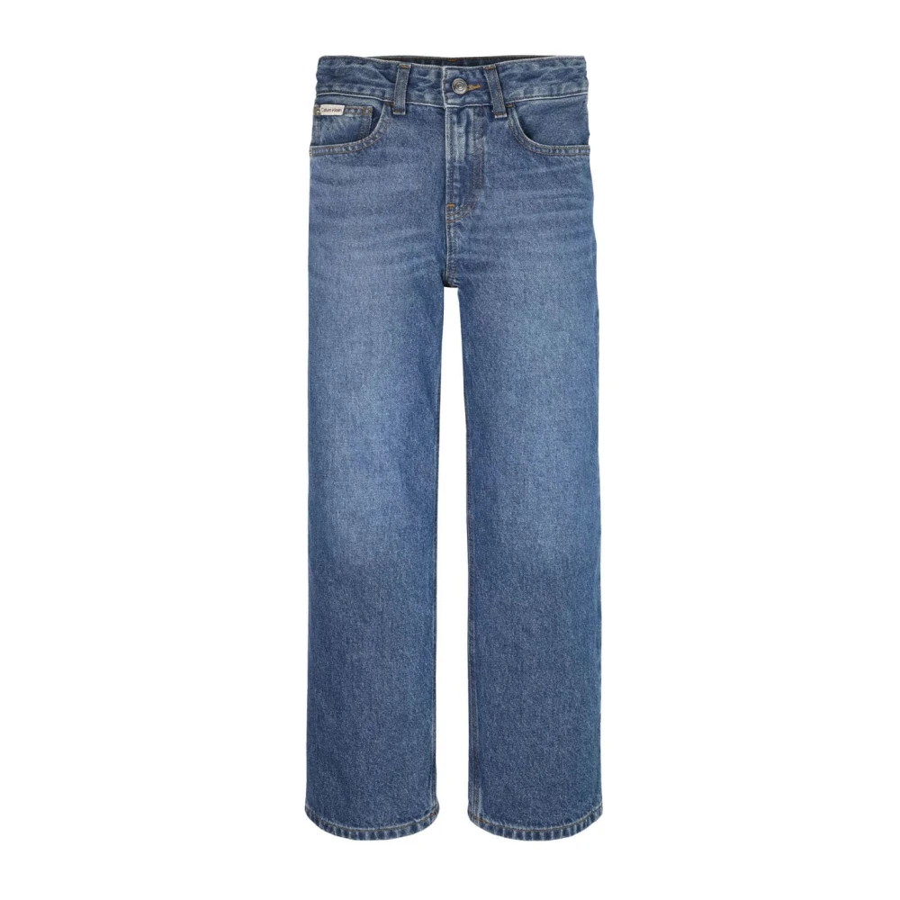 Calvin Klein Jeans Boys Blue Jeans, 14 Y, Five-Pocket Jeans