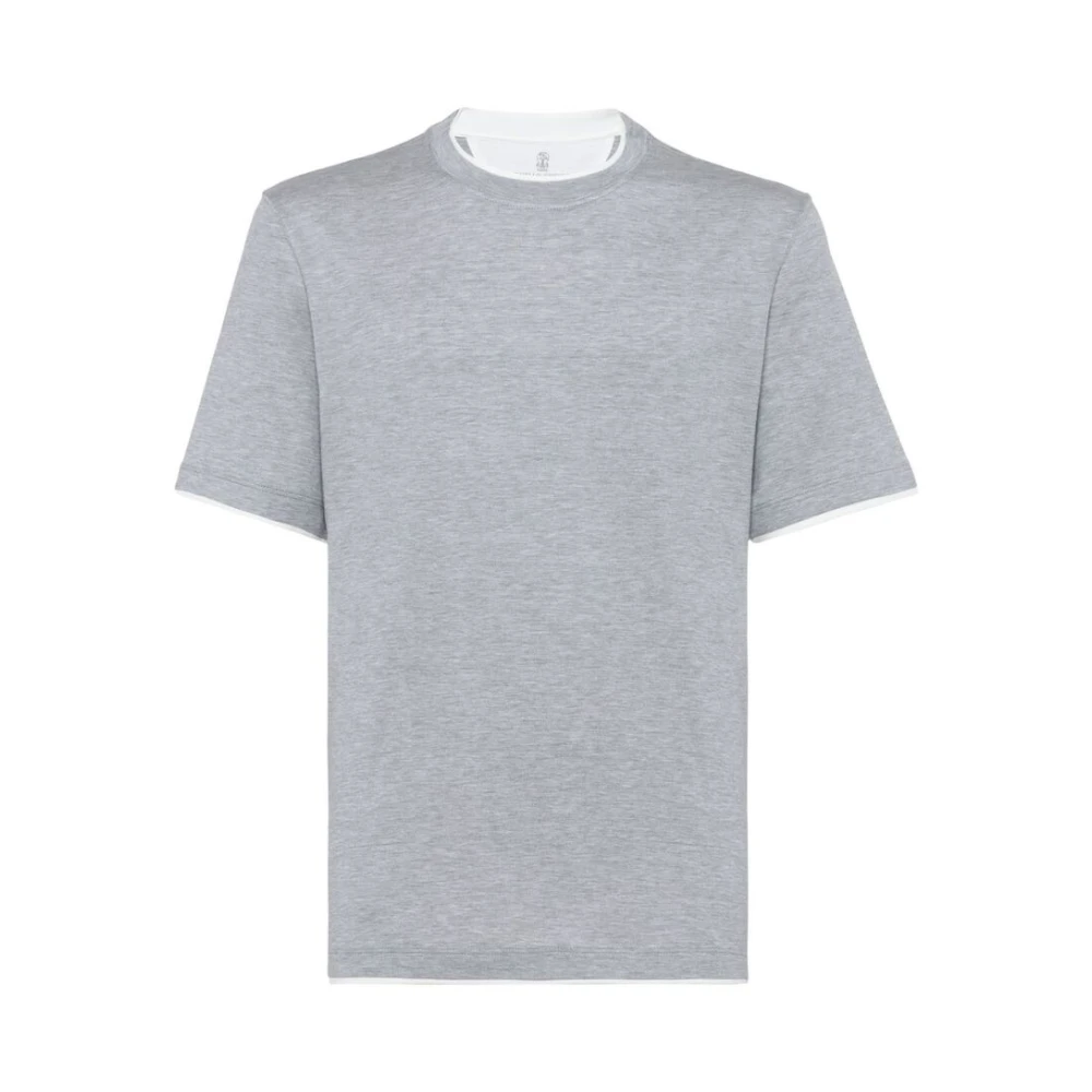 Tops > T-Shirts - - Brunello Cucinelli - Modalova