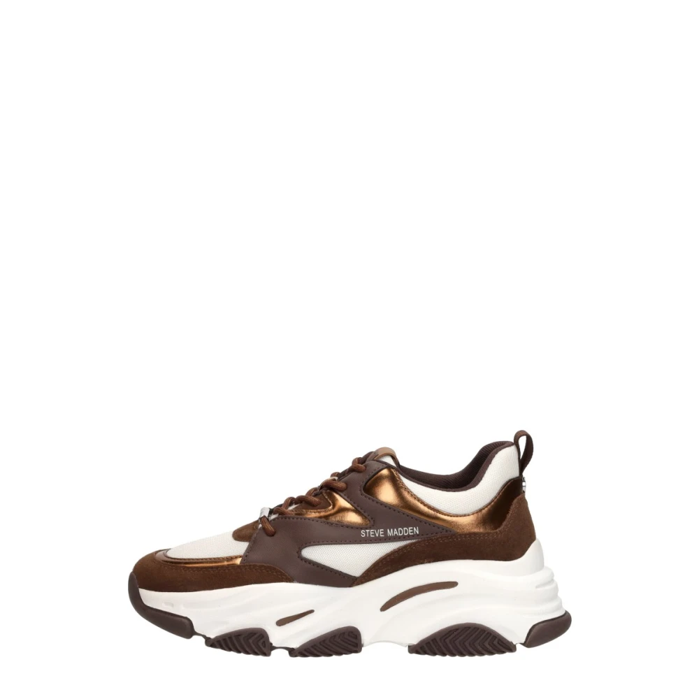 Steve Madden Progressive Sneaker Dames Schoenen Bruin