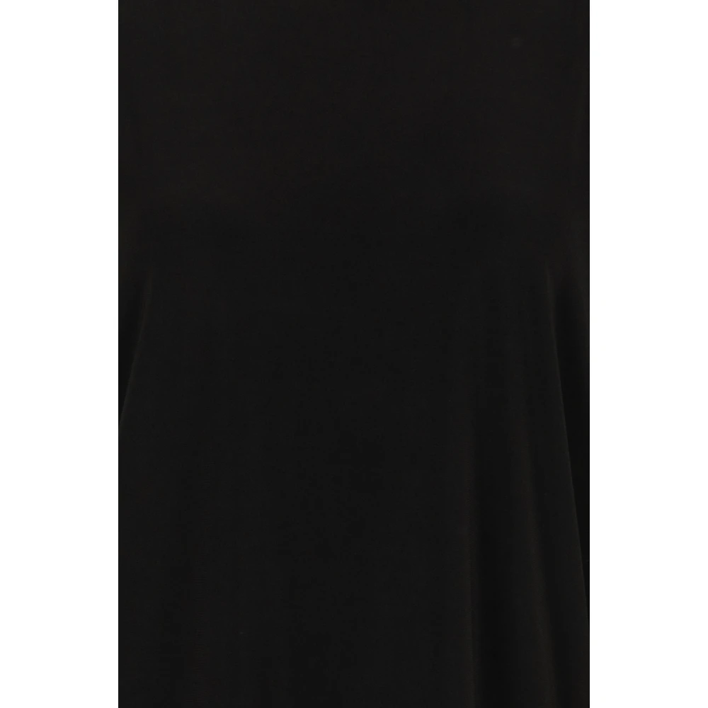 Norma Kamali Zwarte Sweater Box Top Black Dames