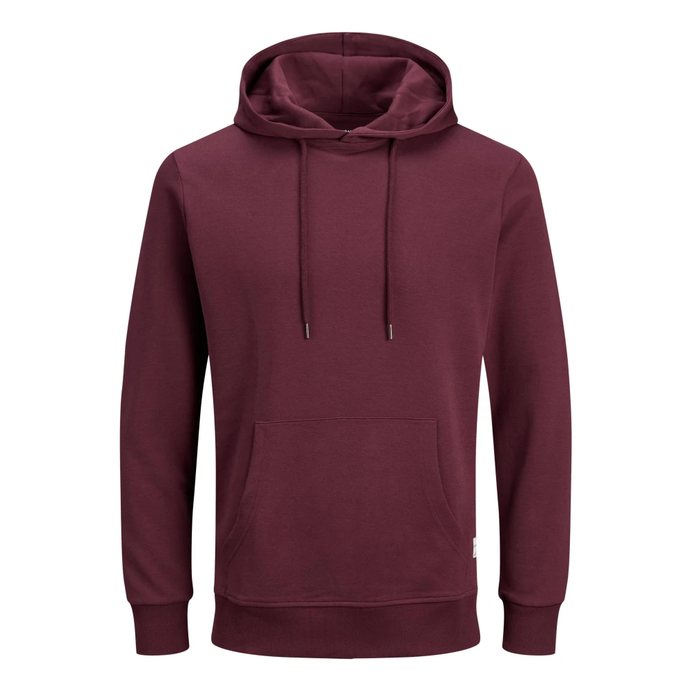 Jack & jones Basis hoodie met capuchon Red Heren