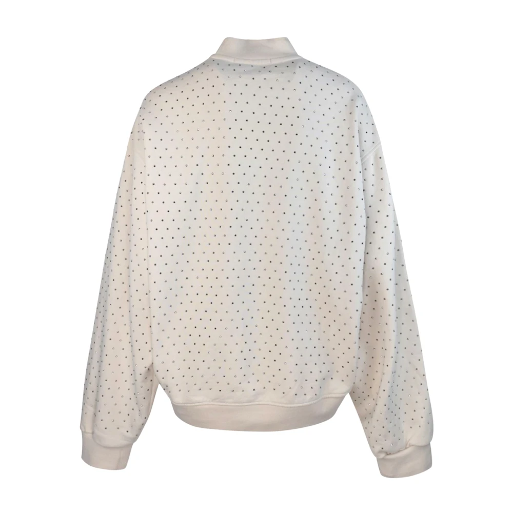 Barrow Vintage Beige Sweater met Strass Beige Dames