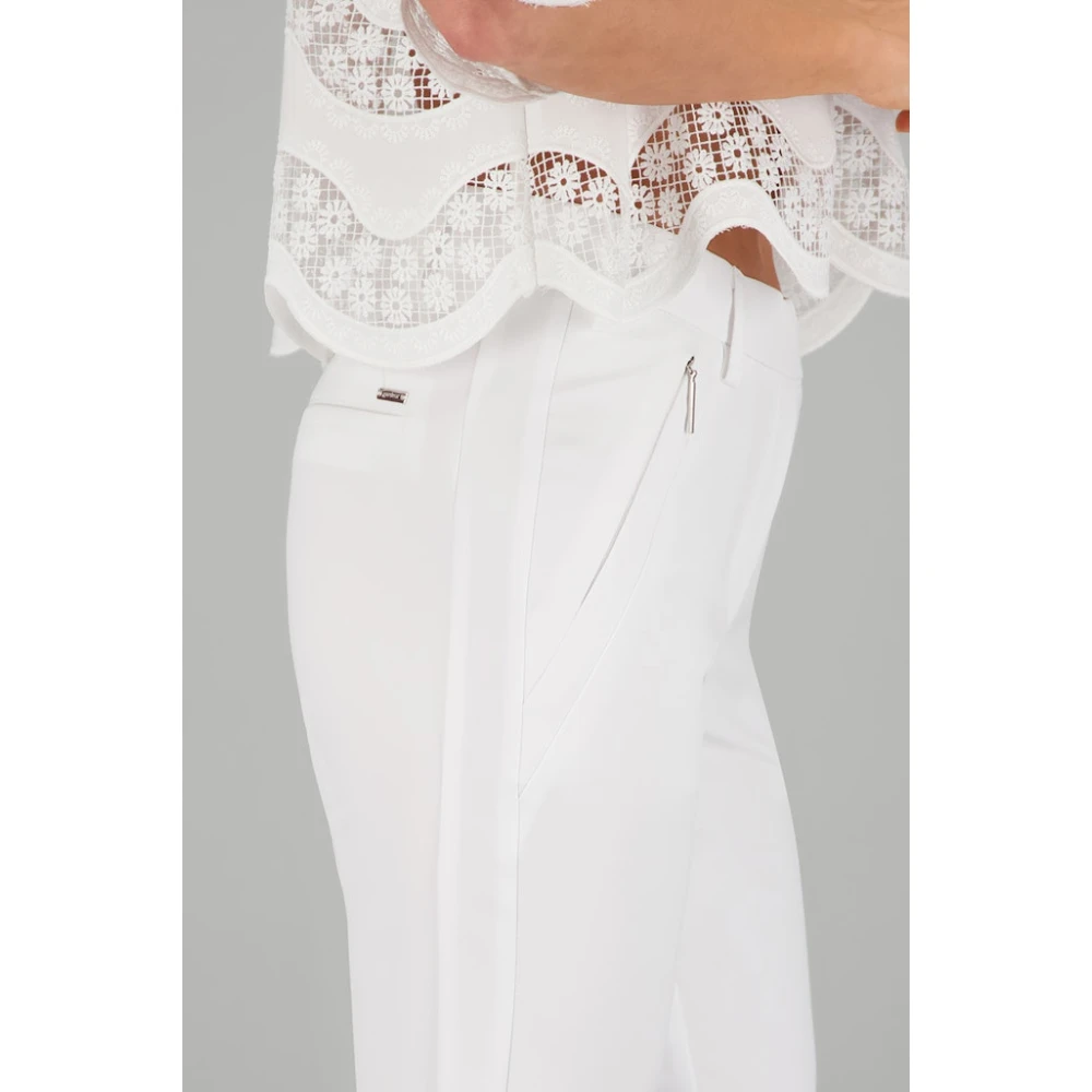 Gardeur Zene57 Stijlvolle Broek White Dames