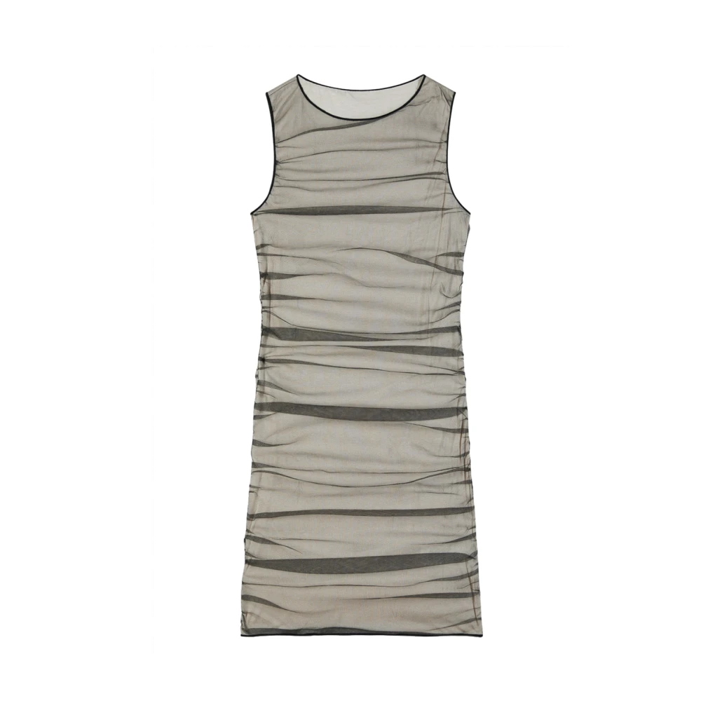 Patrizia Pepe Mujer Gris Vestidos, Talla: S