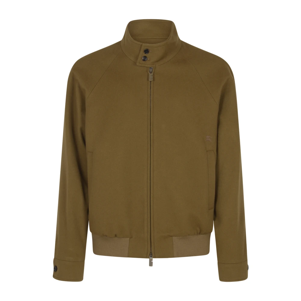 Burberry Kasjmier Harrington jack met ruiterontwerp Brown Heren