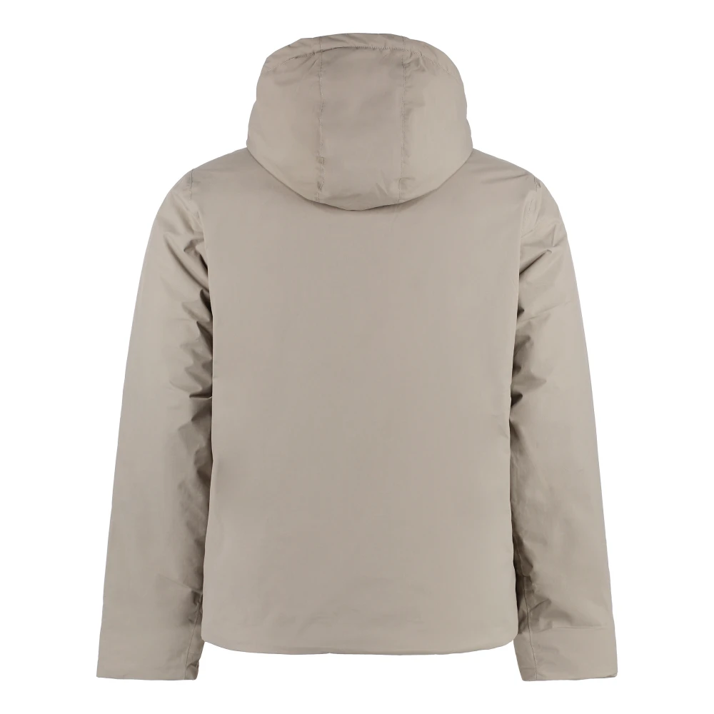 K-way Waterbestendige capuchonjas Beige Heren