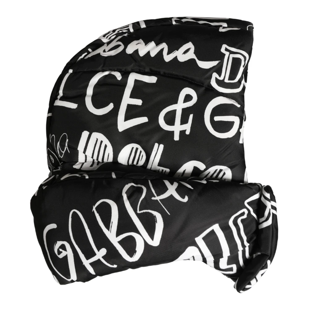 Dolce & Gabbana Men's Black Whole Head Wrap Capello Hat