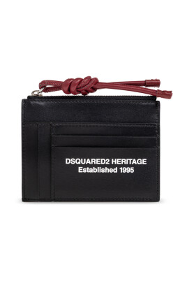 Portefeuille Dsquared2 Icônes Pour Homme - Cuir 100% - Neuf Avec étiquettes