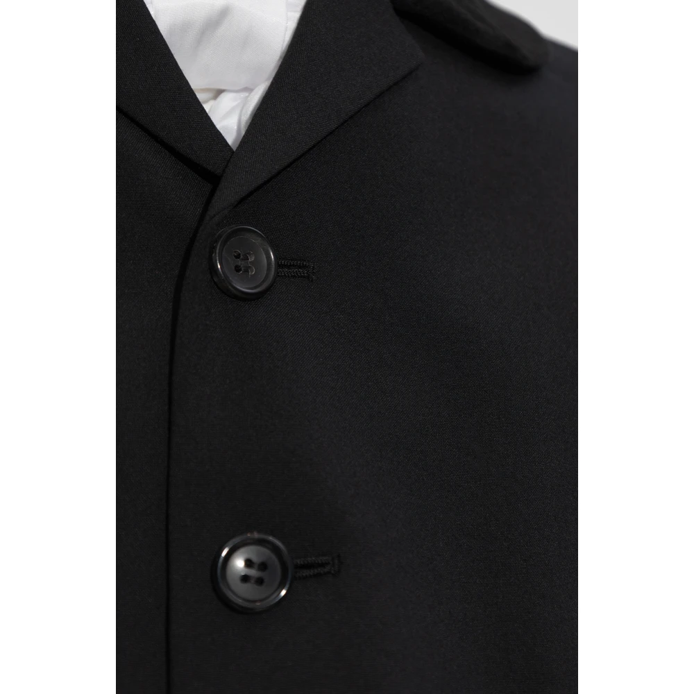 Comme des Garçons Wollen jas Black Dames