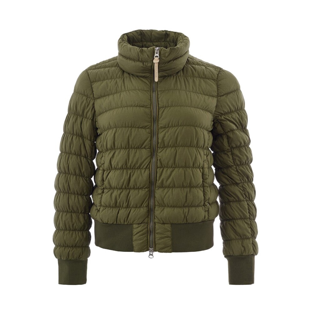 Giubbotto Bomber Trapuntato Verde Woolrich Donna Miinto