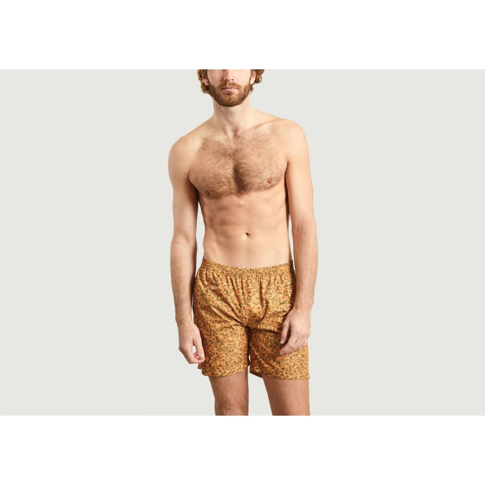 True Tribe Shorts Orange Heren