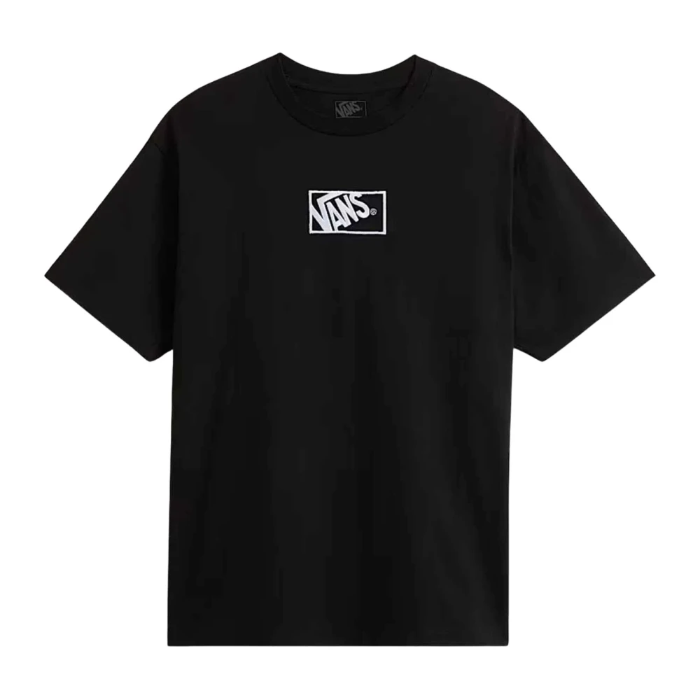 Vans Men's Black T-Shirts, L, Blocked Box Loose Ss