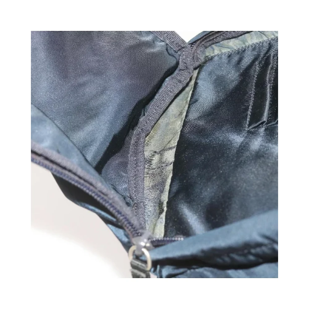 Prada Vintage Pre-owned Nylon backpacks Blue Dames