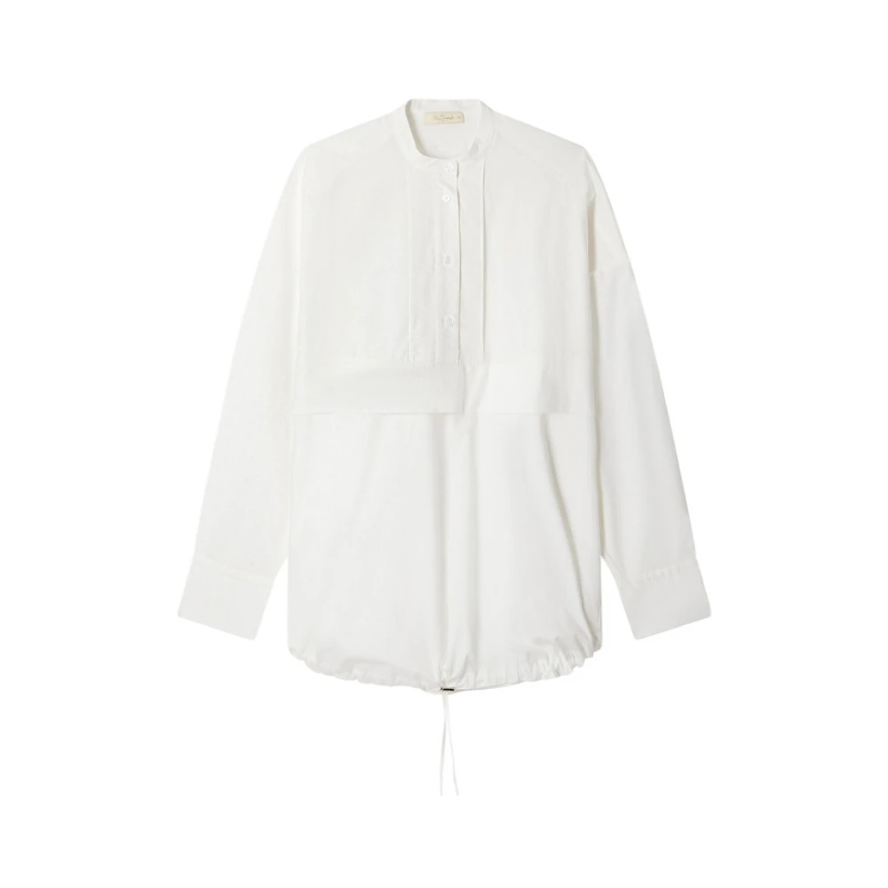 Mes Demoiselles Witte Katoenen Zeemansstijl Blouse White Dames