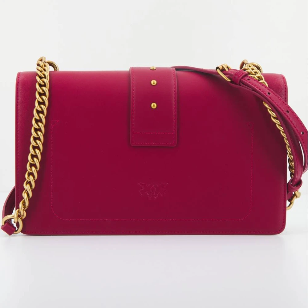 pinko Klassieke Crossbodytas Red Dames