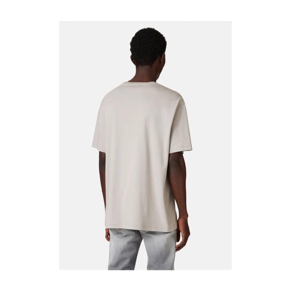 Iceberg Lichtgrijze T-shirts Gray Heren