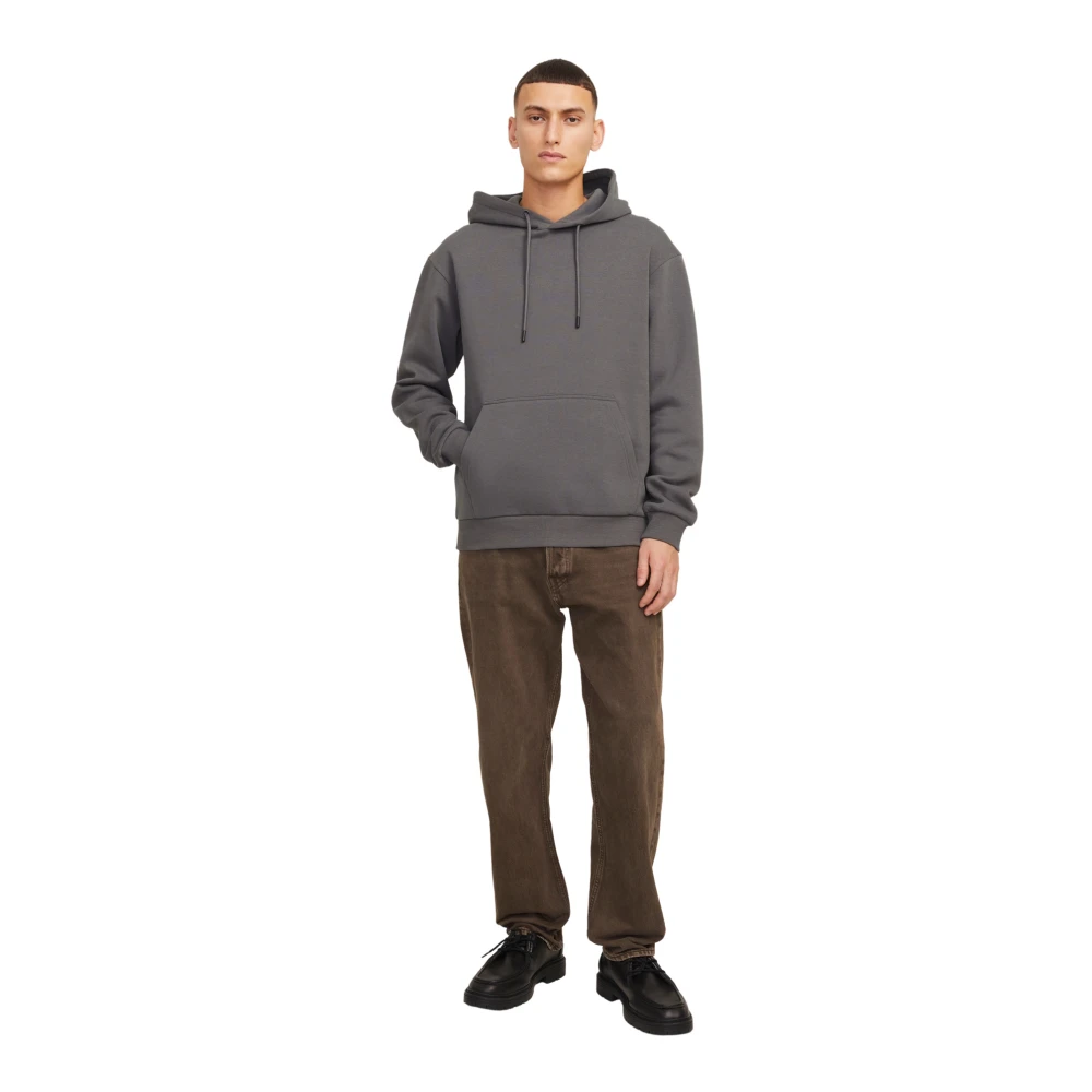 jack & jones Bradley Hoodie Stijlvol en Comfortabel Gray Heren