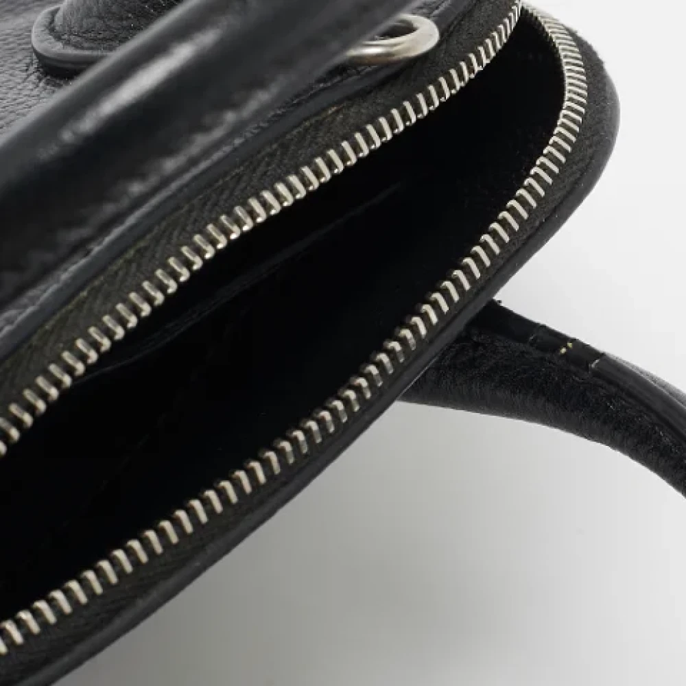 Balenciaga Vintage Pre-owned Leather balenciaga-bags Black Dames