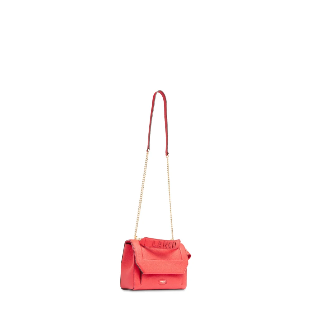 Lancel Rode Ninon Flap Tas Red Dames