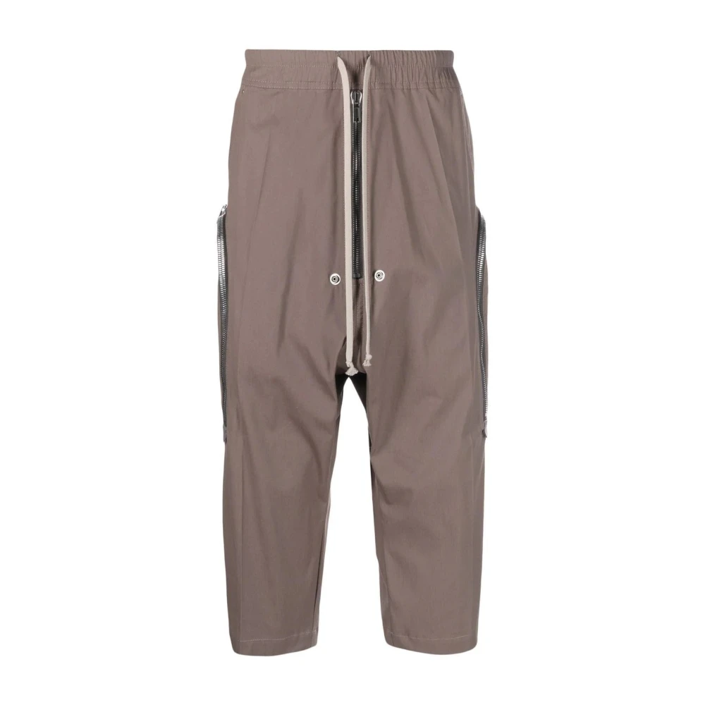 Rick Owens Casual Beige Katoenen Broek Beige Heren