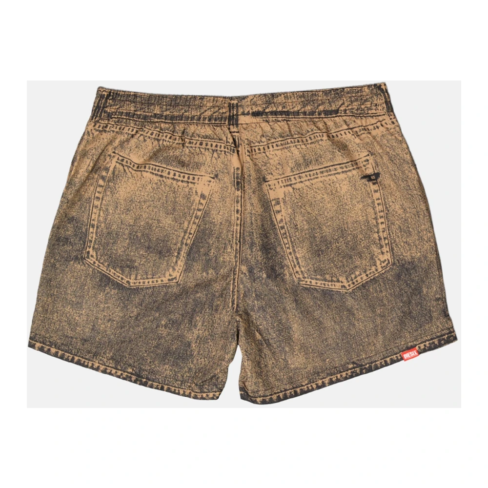 Diesel Stijlvolle zwemshorts voor mannen Brown Heren