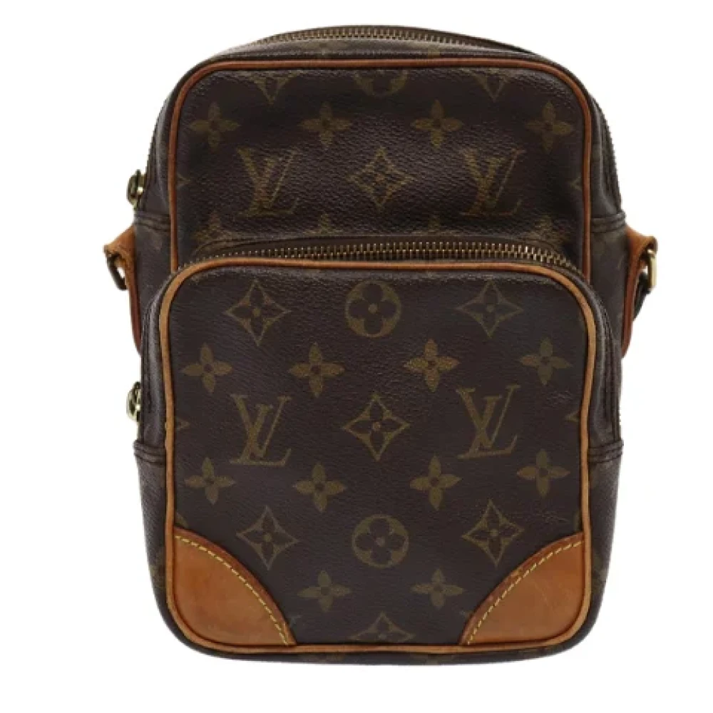 Louis Vuitton Vintage Pre-owned Canvas louis-vuitton-bags Brown Dames