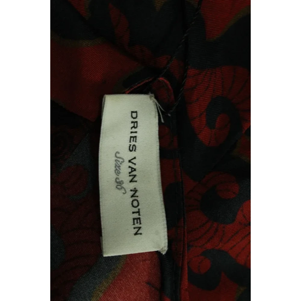 Dries van Noten Pre-owned Polyester dresses Multicolor Dames