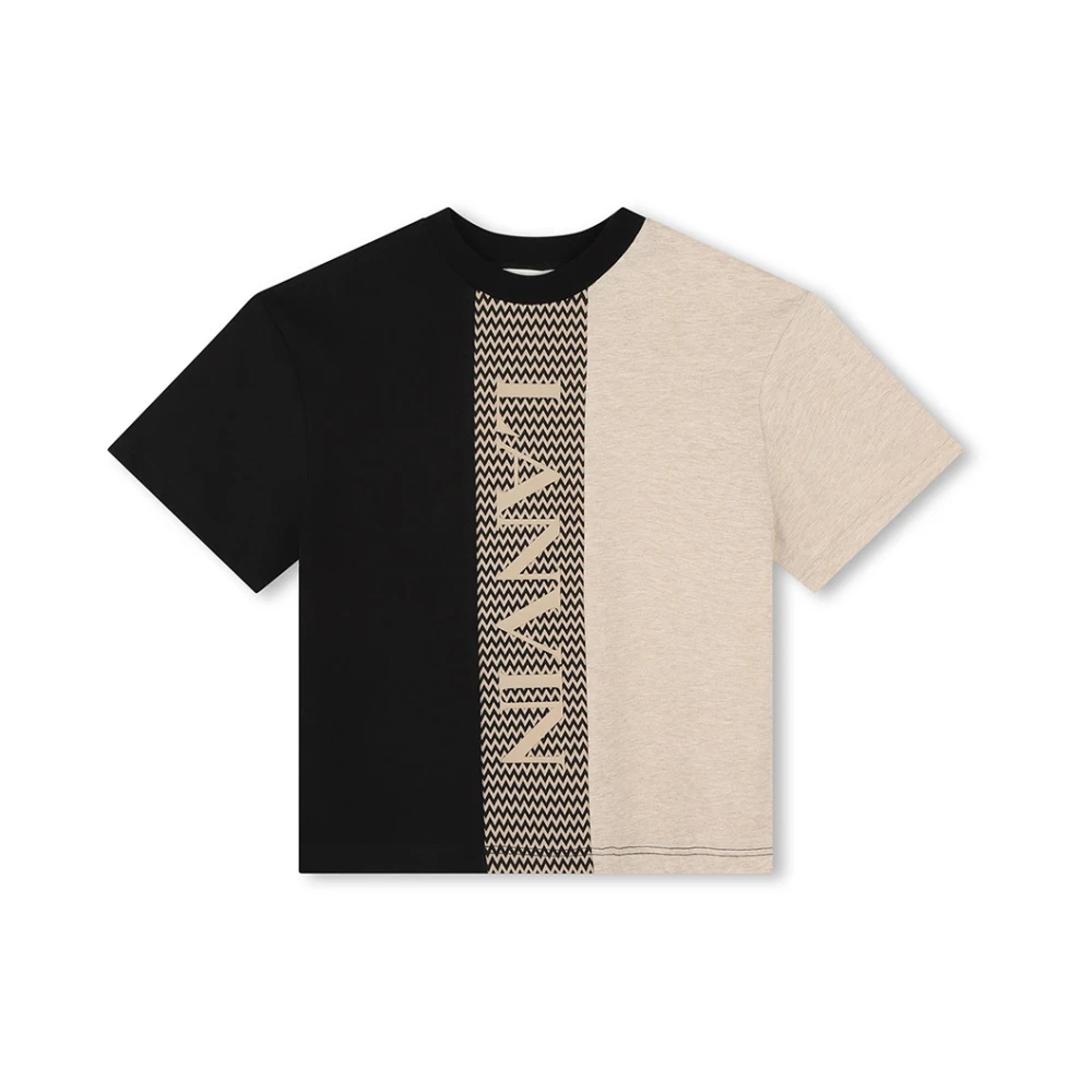 Lanvin Curb Motif T-shirt Multicolor, Pojke