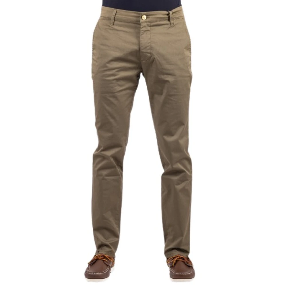 Jeckerson Men's Green Jack Chino - Chinos - W31 - Trousers